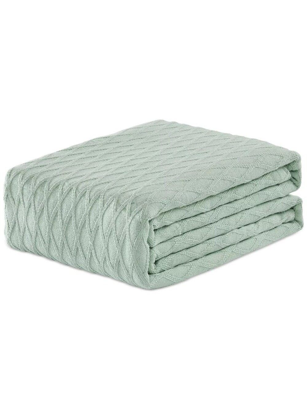 NWT Lauren Ralph Lauren Classic Cotton Blanket Subtle Green Size King